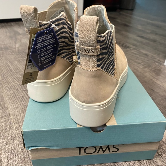 TOMS Jamie Slip On Wedge 7 - Picture 2 of 4